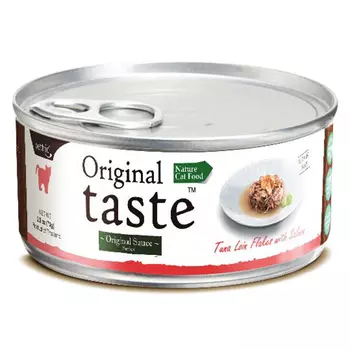 PETTRIC Original Taste Корм влаж.тунец с лососем в соусе д/кошек конс.70г