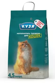 КУЗЯ Наполнитель впит.минер.дкошек 4,5л