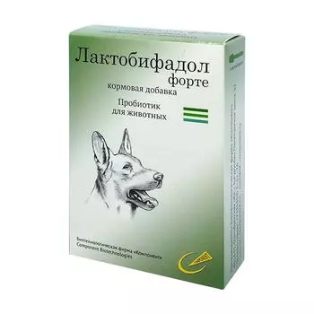 ЛАКТОБИФАДОЛ ФОРТЕ Пробиотик д/собак 50г