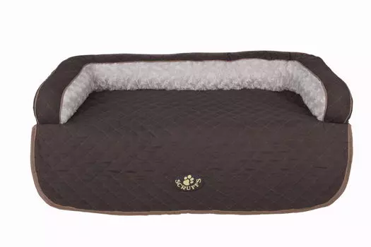 SCRUFFS Лежак для животных на диван "Wilton", коричневый, 90х70х14см (Великобритания)
