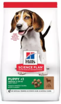HILLS Science Plan Puppy Medium Lamb/Rice Корм сух.ягненок/рис д/щенков средних пород 800г