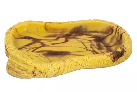 LUCKY REPTILE Кормушка для рептилий "Sandstone", 20.5x15x2.3см (Германия)