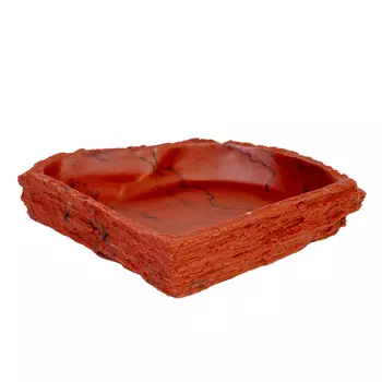 LUCKY REPTILE Кормушка-поилка угловая для рептилий "Dish Lava", 23х22.5х5.2см (Германия)!