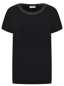 Футболка из вискозы LE TRICOT PERUGIA