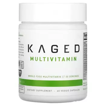 Kaged Muscle, MultiVitamin, 60 растительных капсул