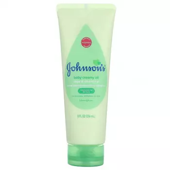 Johnson & Johnson, Детское сливочное масло, алоэ и витамин E, 236 мл (8 жидк. Унций)