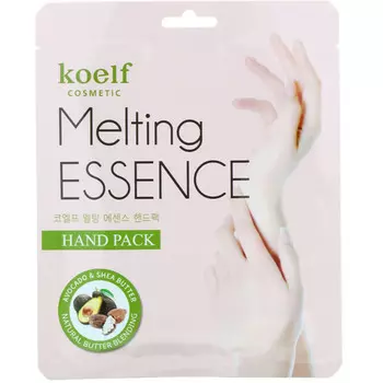 Koelf, Melting Essence Hand Pack, маска для рук, 10 пар