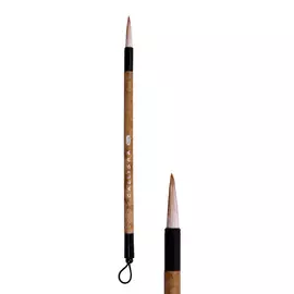 Кисть для каллиграфии из козы/синтетики, ворс ср. мягк, диам-7 мм, CALLIGRA 220-2, ручка деревянная