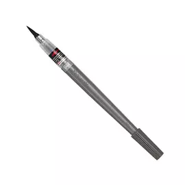 Кисть с краской Pentel "Colour Brush Pigment" Серый, в блистере