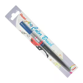 Кисть с краской Pentel "Colour Brush" Синий стальной