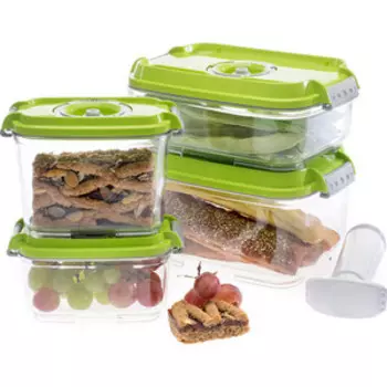 Контейнеры для вакуумного упаковщика STATUS VAC-REC-Smaller Green