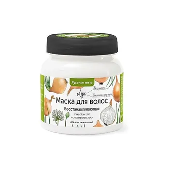 РУССКОЕ ПОЛЕ Маска восстанавливающая для поврежденных волос с экстрактом лука 280