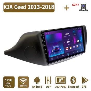 Android Carplay автомобильное радио для KIA Ceed 2013-2018 мультимедийный проигрыватель головное устройство стерео GPS навигация BT WIFI 4+64 ГБ 1+16GB