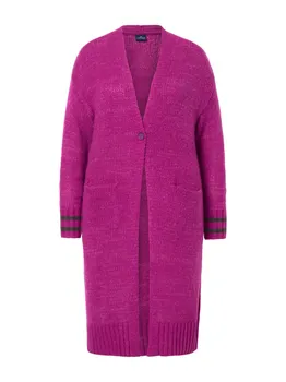 Спортивная куртка LAURASN Strickjacke, цвет orchidee