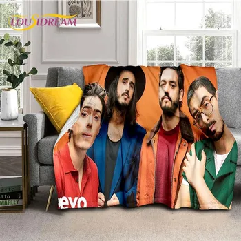 3D Morat Music Band Isaza Villamil Singer Одеяло, Мягкое одеяло для дома, спальни, кровати, дивана, пикника, путешествия, офиса, чехол, подарок 30x40in