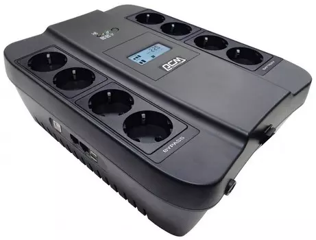 Источник бесперебойного питания Powercom SPD-550U LCD USB