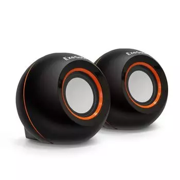 Акустическая система 2.0 Exegate Disco 180 EX287053RUS USB, 2х3Вт (6Вт RMS), 100-20000Гц, черный, Color Box