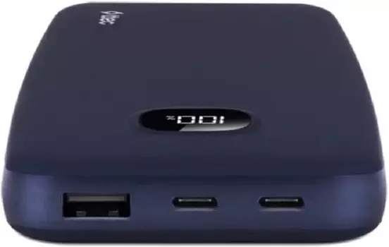 Аккумулятор внешний TTEC ChargeUp LCD 2BB205L 10000mAh, цвет: темно-синий