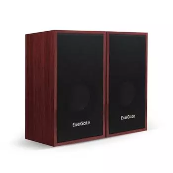 Акустическая система 2.0 Exegate Tango 314 EX287059RUS USB, 2х3Вт (6 Вт RMS), 80-20000Гц, вишня, Color Box