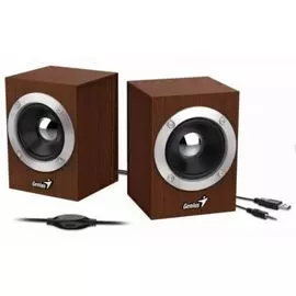 Акустическая система 2.0 Genius SP-HF280 31730028400 USB, для ПК, дерево