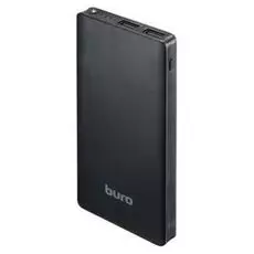 Аккумулятор внешний универсальный Buro RCL-10000 черный Li-Pol 10000mAh 2.1A 2xUSB