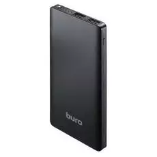 Аккумулятор внешний универсальный Buro RCL-8000 черный Li-Pol 8000mAh 2.1A 2xUSB