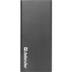 Аккумулятор внешний универсальный Defender Lavita 10000B 83617 10000mAh, 2 USB, 2.1A