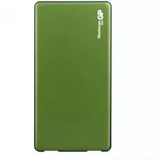 Аккумулятор внешний универсальный GP MP05 Li-Pol 5000mAh 2.1A+2.1A зеленый 2xUSB