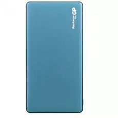 Аккумулятор внешний универсальный GP MP10 Li-Pol 10000mAh 2.4A+2.4A+3A синий 2xUSB