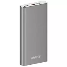Аккумулятор внешний универсальный HIPER MPX15000 Li-Pol 15000mAh 3A+3A+2.4A 2xUSB 1xType-C, серый