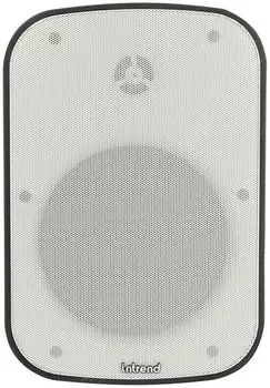 Акустическая система INTREND ITSPK-650WWT-W двухполосная, корпусная: 6.5"НЧ, 1"ВЧ, 5Вт/10Вт/20Вт/40Вт(100В), 60Вт/8Ом, Форма: прямоугольная, Цвет белы