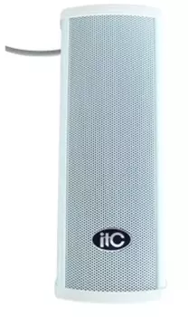 Акустическая система ITC T-703A 2.5"*6, Звуковая колонна с возможностью установки вне помещений , 15-30W@100V, 91dB±3dB (1W/1M), алюминиевый корпус, I