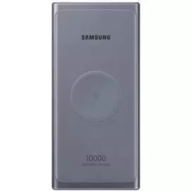Аккумулятор внешний универсальный Samsung EB-U3300XJRGRU 10А∙ч со встроенной беспроводной зарядкой и функцией быстрой зарядки Power Delivery EB-U3300,