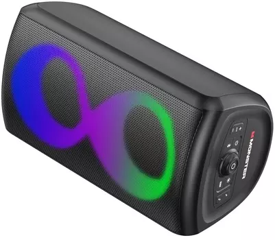 Акустическая система портативная Monster Cycle MS22138 129795-02 чёрная (в комплекте 2 микрофона)