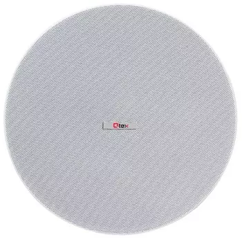 Акустическая система Qtex QAL CP506LMT 5'' широкополосная встраиваемая, 1.5 и 3 Вт – 70 В, 3 и 6 Вт – 100 В, безрамочный гриль
