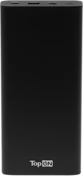 Аккумулятор внешний универсальный TopOn TOP-T140 22400мАч (82.88 Втч) для зарядки ноутбуков, планшетов, смартфонов и мобильной техники,2 Type-C Power