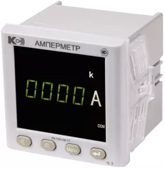 Амперметр Комплект-Сервис PA195I-9K1T КС01301 9K1T-1-5А/75мВ-4…20мА-К-0,2 (01301)