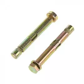 Анкерный болт KRANZ KR-01-3818-010 с гайкой 8х100, пакет (2 шт./уп.)
