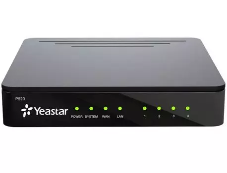АТС IP Yeastar P520 20 абонентов и 10 вызовов, поддержка FXO, FXS, GSM, BRI