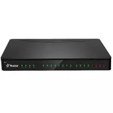 АТС IP Yeastar S412 20 абонентов и 8 одновременных вызовов, 8 предустановленных ( несъёмных ) FXS портов и 2 FXO порта