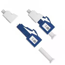 Аттенюатор оптический TELCORD ATT-FM-LC/U-SM-1 LC/UPC-FM (мама-папа), 1дБ