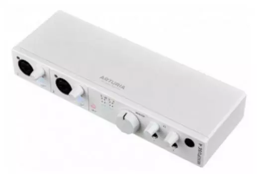 Аудиоинтерфейс Arturia MiniFuse 4 White 800113 24бит/192кГц, два комбинированных входа XLR-1/4” (микрофонный/линейный/инструментальный) +48 В, два вхо