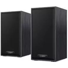Акустическая система 2.0 CBR CMS 635 black, питание USB, 2х3 Вт (6 Вт RMS), MDF, 3.5 мм линейный стереовход, регул. громк., 1 м