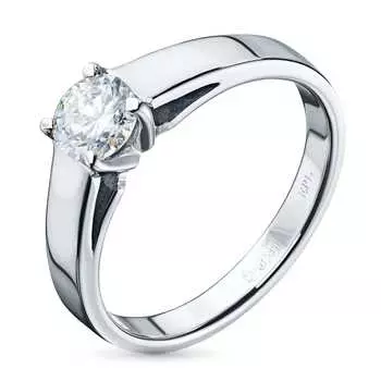Помолвочное кольцо из белого золота э0912кц01090500_white