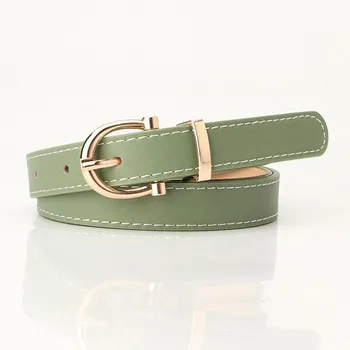 Женский ремень Trend Needle Buckle Casual Belt Натуральный мягкий ремень в паре с джинсами Ремень PU Дешевый ремень Доступно несколько цветов 104cm