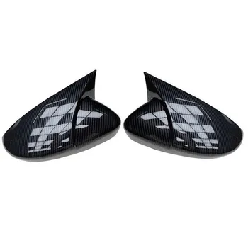 2 шт. для VW для Volkswagen Golf 6 MK6 GTI GTD 2009-2013 Боковые крышки зеркала заднего вида автомобиля 1 pair black