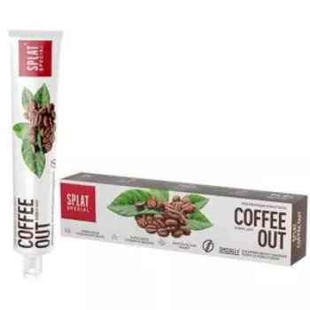 Паста зубная Splat Special Coffee out от налета кофе и табака, 75 мл