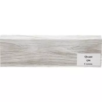 Плинтус пластиковый Qvant Q06, стемма, 2,2 м