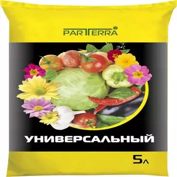 Почвогрунт PARTERRA универсальный, 5л