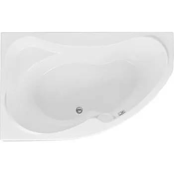 Ванна акриловая Aquanet Capri 160х100 см левая с ножками (00205476)